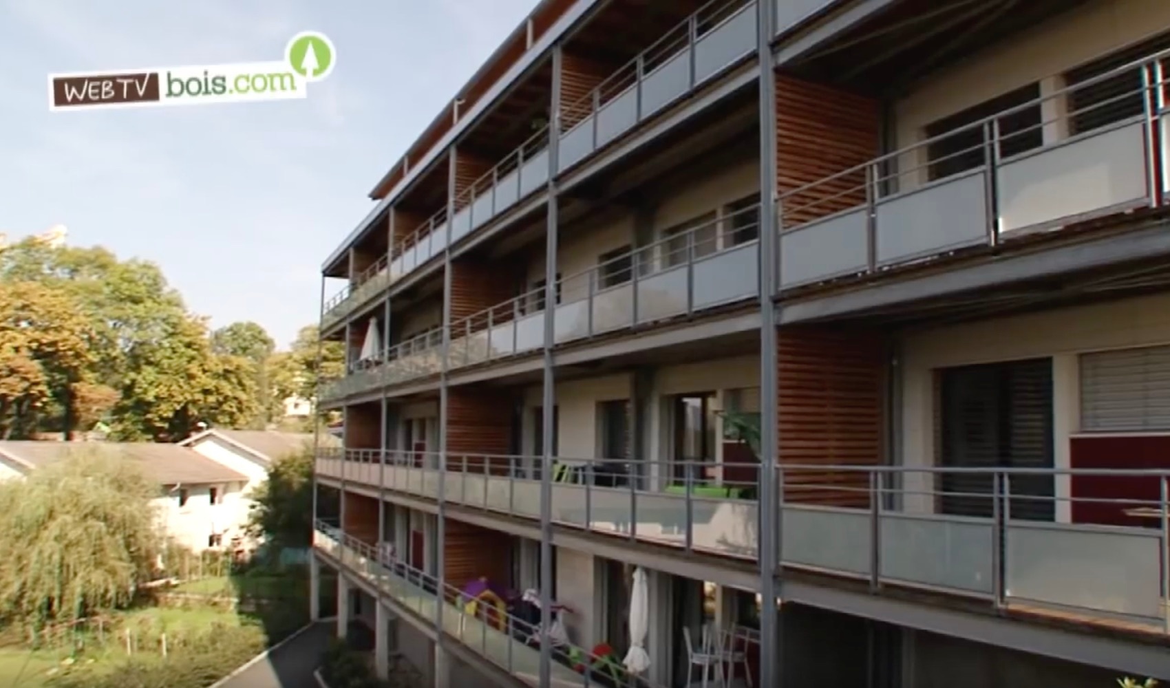[Vidéo] Immeuble d'habitation bois : Le panneau massif contrecollé