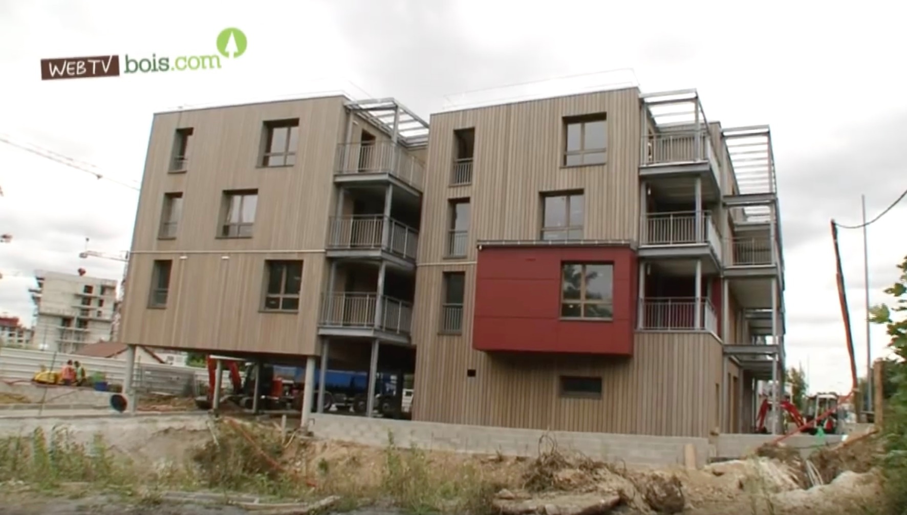 [Vidéo] Logements sociaux - Bardage isolant