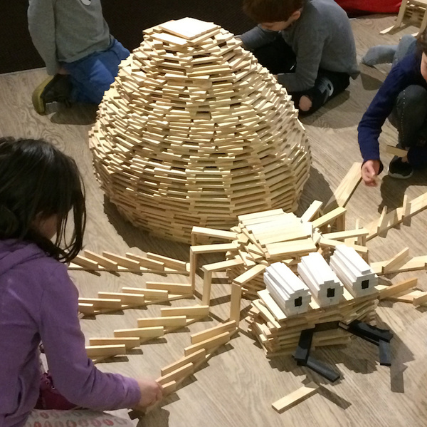 Atelier construction kapla