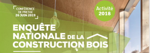 Enquête nationale de la construction bois 2019 (ACTIVITÉ 2018)