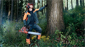 Bertrand Dugard, forestier attentif.