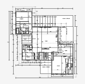Plan du rez-de-chaussée