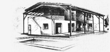 Visuel du croquis de la maison