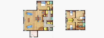 Visuel du plan de la maison