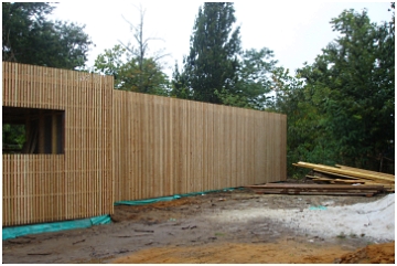 La maison en construction