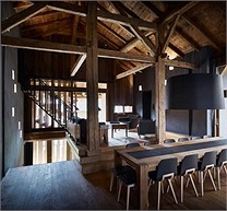 Exemple d'un intérieur bois - Villa Solaire à Morzine - JKA + FUGA