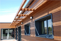 Maison construite en bois