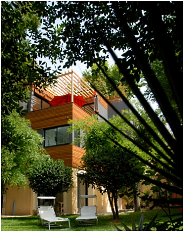 La maison vue de jour