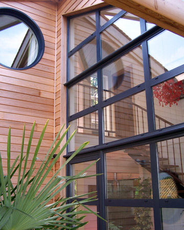 Visuel d'une grande baie vitrée