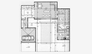 Visuel du plan de la maison à deux pas de l'océan