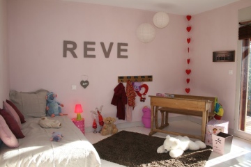 La chambre de la petite fille