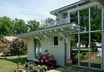 Entrée par la verrière