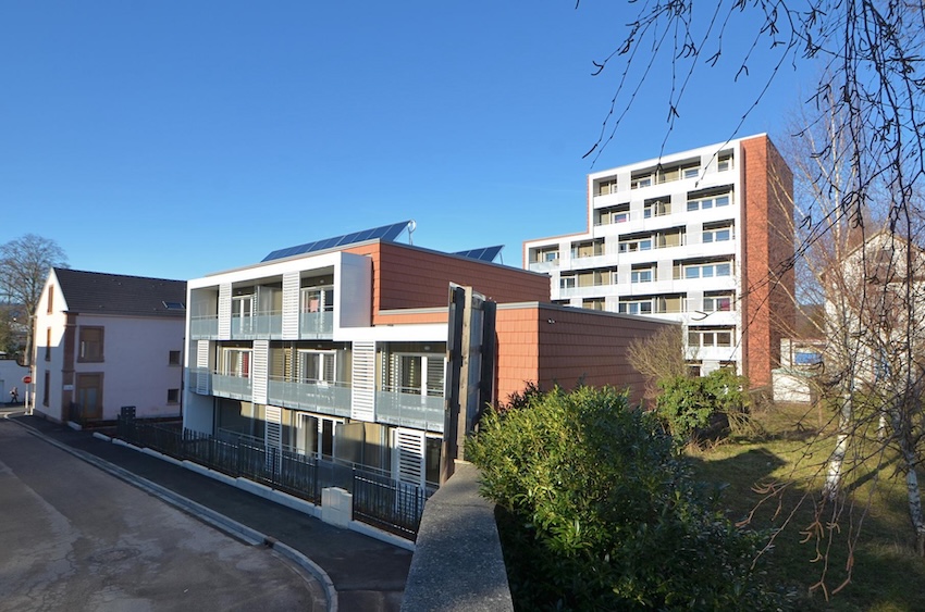 Logements de la résidence Jules Ferry à Saint-Dié-des-Vosges (88) (© ASP Architecture)