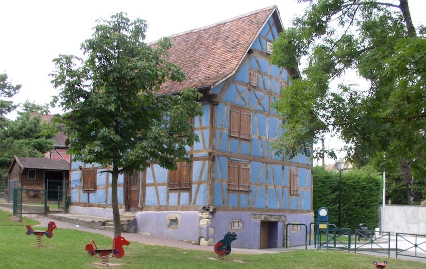 Création d’un espace d’expositions dans la Maison du Parc à Blotzheim (68) — © Steeve Ritter