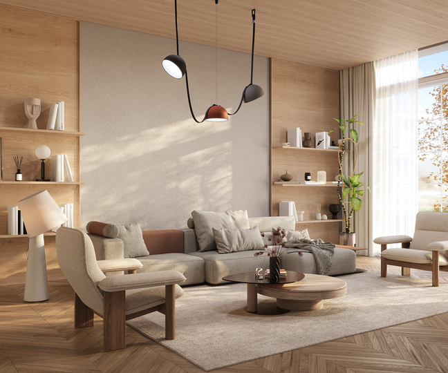 Bois en intérieur : atouts, essences et bois français